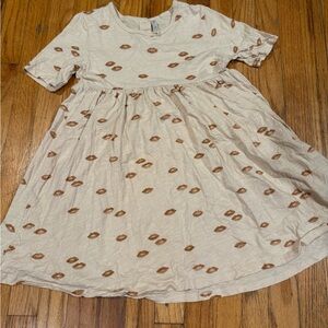 Rylee + Cru Cream Puff Sleeve Sundress